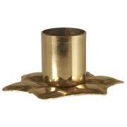 Candle holder f/2.2 cm candle star-shaped Gloria