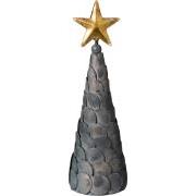 Juletræ stående m/topstjerne