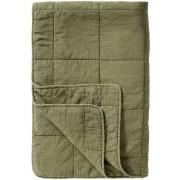 Vintage quilt deep green
