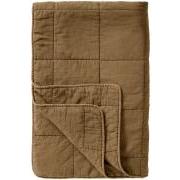 Vintage quilt ochre green