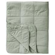 Vintage quilt sengetæppe dobbelt pistacie