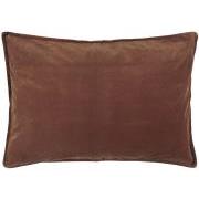 Cushion cover velvet rust