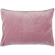 Cushion cover velvet coral almond