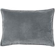 Cushion cover velvet purple ash