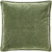 Pudebetræk velour deep green