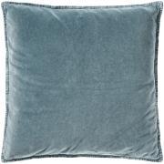Cushion cover velvet spruce blue