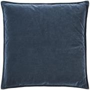 Cushion cover velvet historical blue