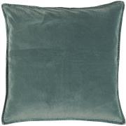 Cushion cover velvet emerald green