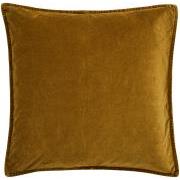 Pudebetræk velour ochre green