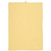 Tea towel Freja linen/cotton soft yellow