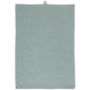 Tea towel Freja linen/cotton mint green