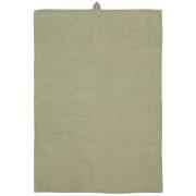 Tea towel Freja linen/cotton dusty green