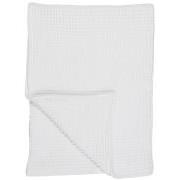 Towel Liseleje w/waffle pattern white