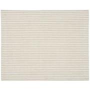 Place mat beige w/white stripes