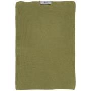 Håndklæde Mynte herbal green strikket