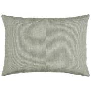 Cushion cover black/beige stripes