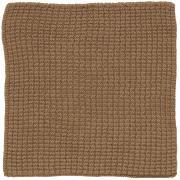 Dish cloth brown knitted