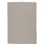 Tea towel Elias w/small grey and white checks