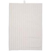 Tea towel Liam natural w/thin brown stripes