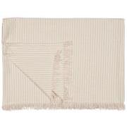 Hammam towel w/fringes Sofia natural w/thin malva stripes
