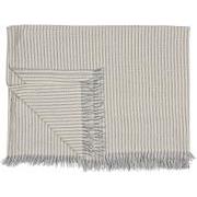 Hammam towel w/fringes Asger natural w/thin dusty blue stripes