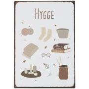 Metal sign Hygge