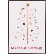 Metalskilt Weihnachtswünsche