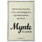 Metalskilt Mynte dansk max 4 stk