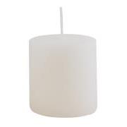Pillar candle white Ø:6 H:7
