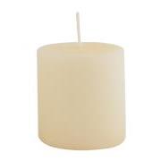 Pillar candle off white Ø:6 H:7