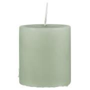 Pillar candle antique green Ø:6 H:7