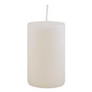 Pillar candle white Ø:6 H:10