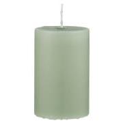 Pillar candle antique green Ø:6 H:10