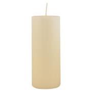 Pillar candle off white Ø:6 H:15