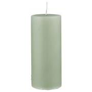 Pillar candle antique green Ø:6 H:15