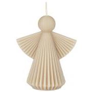 Angel candle grooved linen paraffin