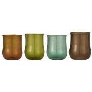 Vase mini 4 ass farver UNIKA varierende størrelser