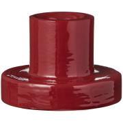 Stage glas t/1,3 cm lys rød