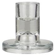 Candle holder glass f/2.2 cm candle