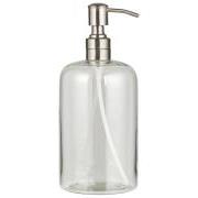Soap dispenser large w/silver coloured pump stainless steel