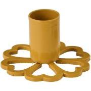 Stage t/1,3 cm lys udstansede hjerter mustard