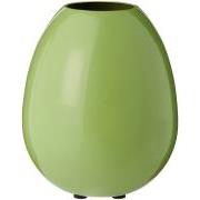 Vase blød oval form Wasabi