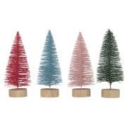 Juletræ stående 4 ass farver