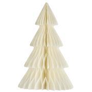 Juletræ stående foldet papir m/magnetlukning