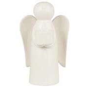 Candle holder f/tall dinner candle angel
