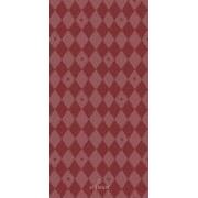 Serviet 10x20 cm harlekin m/hjerter 16 stk/pk