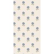 Serviet 10x20 cm blå blomster 16 stk/pk