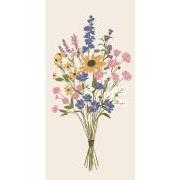 Serviet 10x20 cm sommerbuket 16 stk/pk