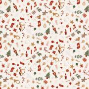 Serviet juleikoner My Nostalgic Christmas 50 stk pr pakke