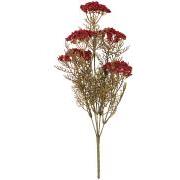 Blomsterstilk rød 5 skærmblomster